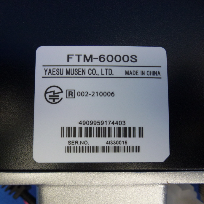 中古品】FTM-6000S （FTM6000S) 程度【D】附属品【箱/電源