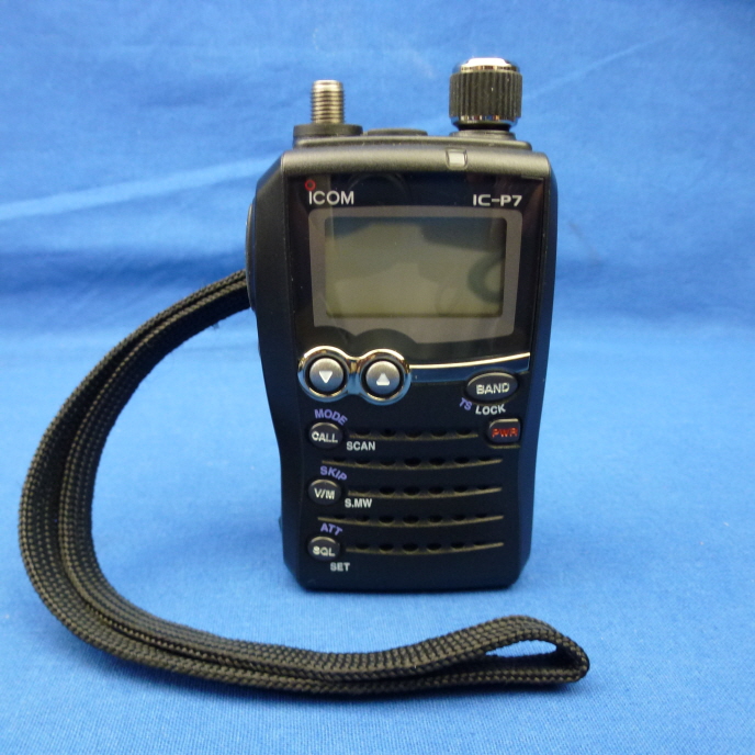 ⭐︎ICOM IC-P7 アマチュア無線機　キャリングケース付き icom 無線機 ic-p7 ICOM IC-P7 トランシーバー アマチュア無線機