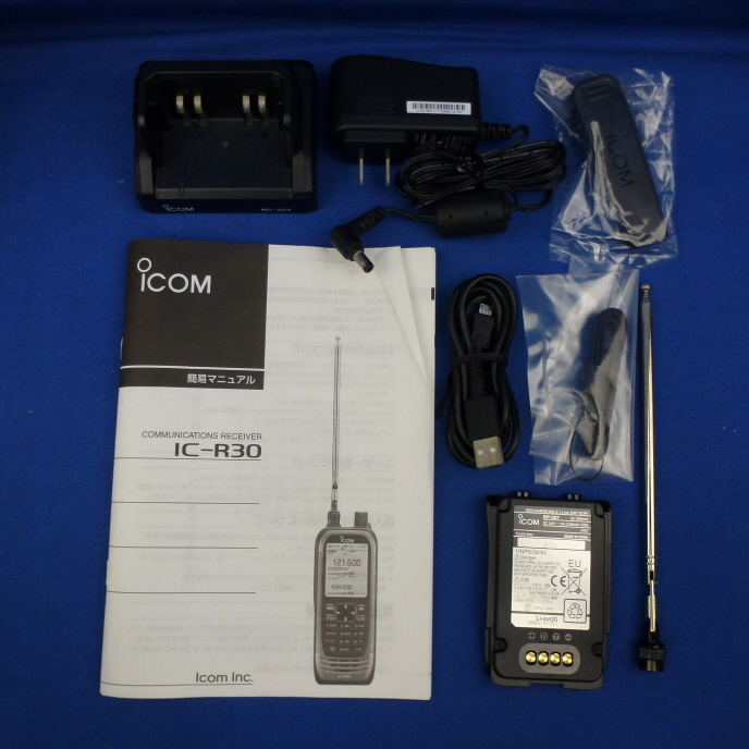 ICOM IC-R3 通信受信機 取扱説明書付き Yahoo!オークション -「ic-r3ss」の落札相場・落札価格