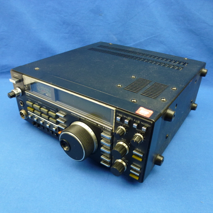 中古品】IC-375D （IC375D) 程度【D】附属品【箱/マイク2個