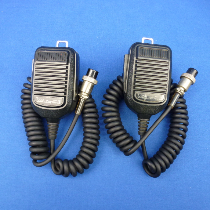 中古品】IC-375D （IC375D) 程度【D】附属品【箱/マイク2個