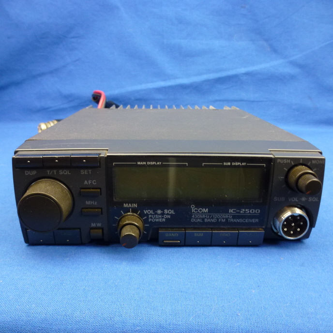 アイコムIC-2500 Yahoo!オークション - 希少 ICOM IC-2500 1200MHz／430MHz