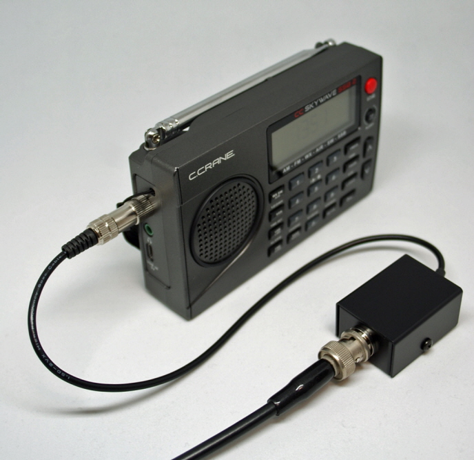 電池のみですsony ラジオ　ICF-SW7600G アクティブアンテナ