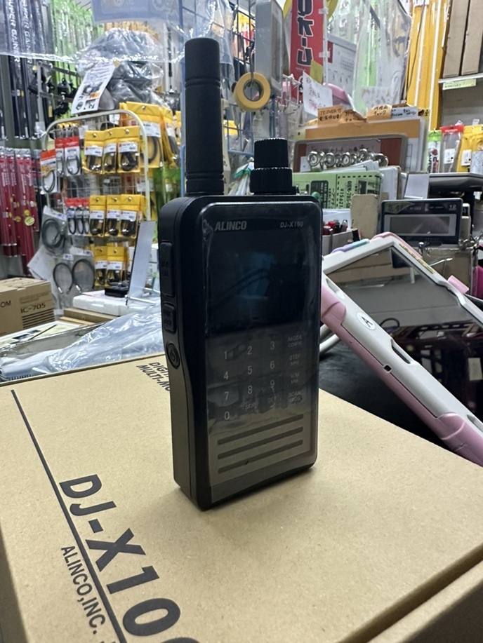 OHM-SA-X100 ALINCO×CQオームコラボDJ-X100のスペシャル版発売に
