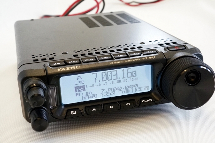 YAESU FT-891M 50Wモデル　新古品　移動，モービル運用に最適モデルアマチュア無線