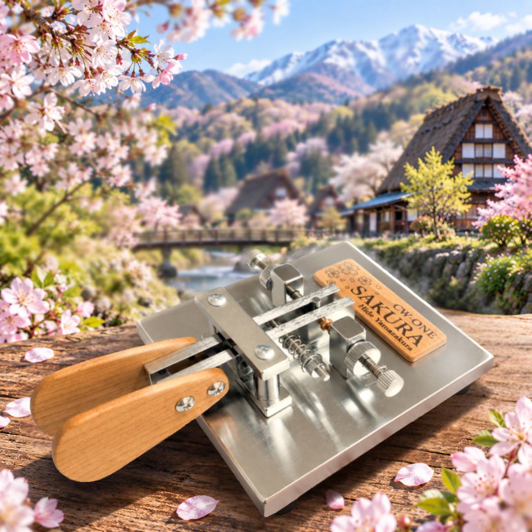 SAKURAツマミ／山桜カスタムセット 飛騨の工房から山桜で作ったパドル