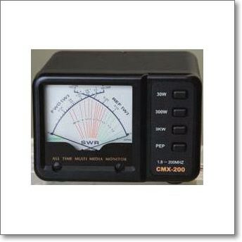 CMX-200 （CMX200） SWRパワーメーター 1.8～200MHz 0～3KW(HF)，0 