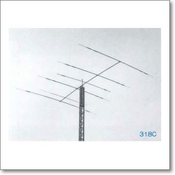 特殊商品/送料実費】318C （318-C) 14/21/28MHz4/5/5エレ 【CR-343KA】【取り寄せ】 | CQオーム