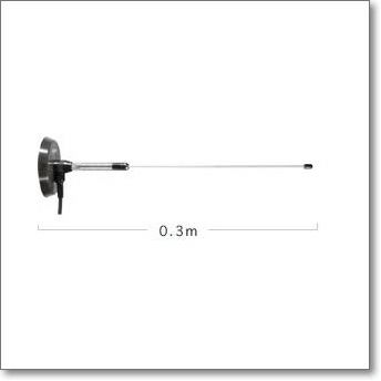 M260 GSF (M260GSF) 260MHz帯消防・救急デジタル用アンテナ【0.28m】【取り寄せ】【マグネット基台用に調整済み】  【DA-0670】 | CQオーム