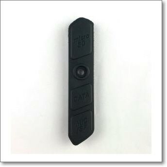 FT1D (FT-1D) シリーズ用ゴムカバー(マイク・DC・DATE 3連