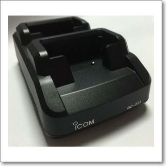 BC-231 （BC231) 2口充電器 【対応】IC-DRC1【お知らせメールご