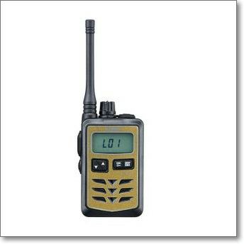 DJ-P321GM 交互通話・中継対応特定小電力トランシーバー (ゴールド