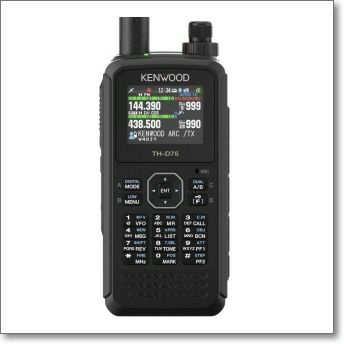 TH-D75 □CQオームオリジナル液晶保護シート＆カラーシールプレゼント 