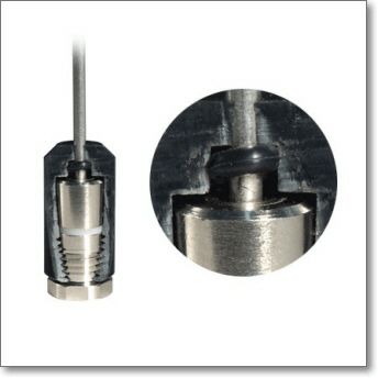 無線用ボディーアンテナ 150MHz帯 車載用穴開け式アンテナ（3D-2V) WH-150-84-09 f=165-170