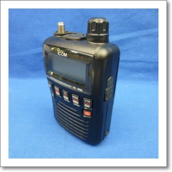 中古品】IC-R6 （ICR6) 程度【C】附属品【箱/充電式電池/充電器