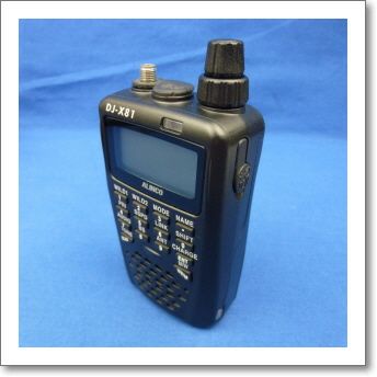 【美品】 動作確認済み ALINCO DJ-X81 レシーバー ALINCO DJ-X81 ワイドバンド・コミュニケーションレシーバー DJ