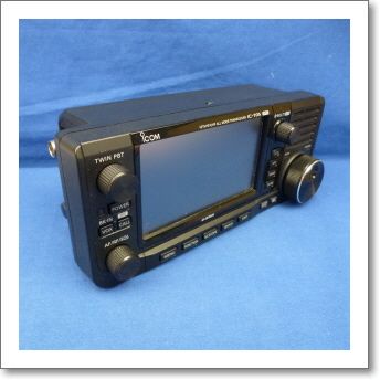 中古品】IC-705 （IC705) 程度【D】附属品【バッテリー/マイク/取扱